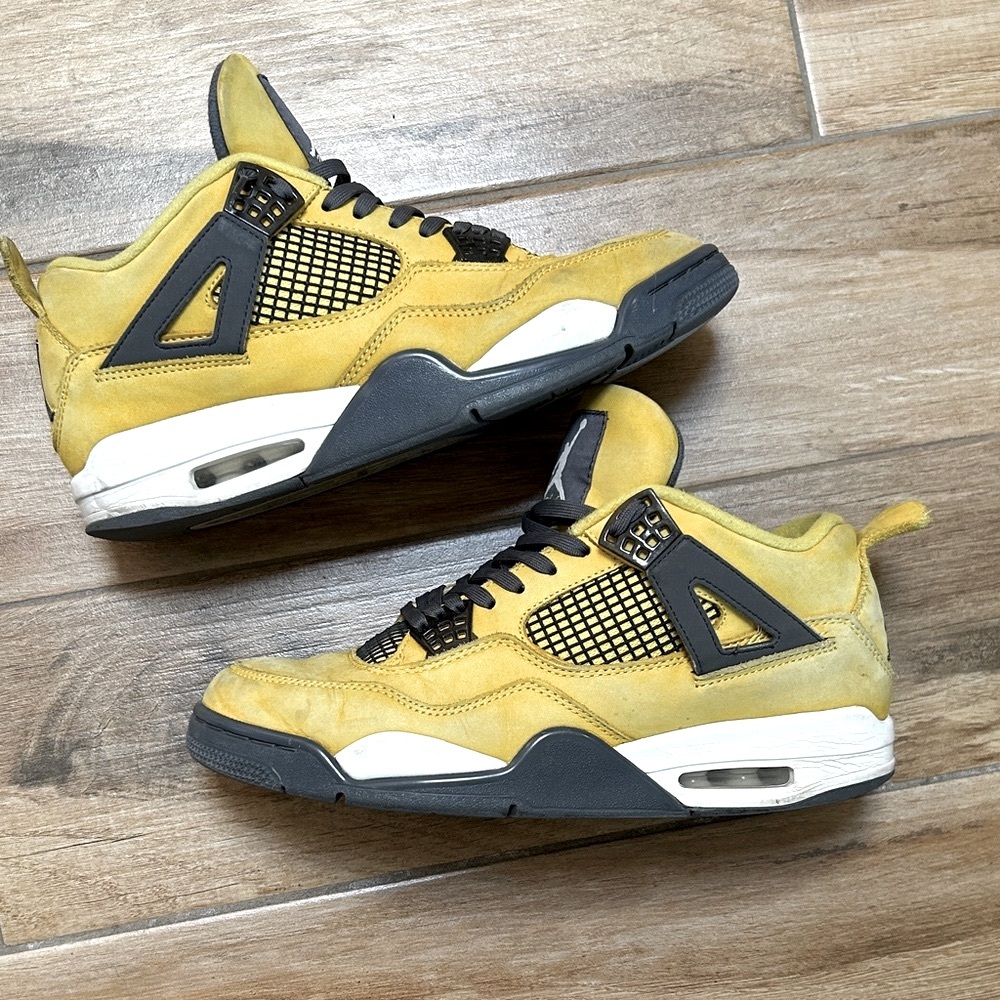 Yellow and Black Sneakers